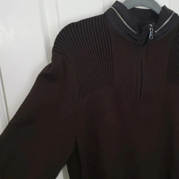 INC International Concepts Dark Green Sweater - Picture 4 of 14